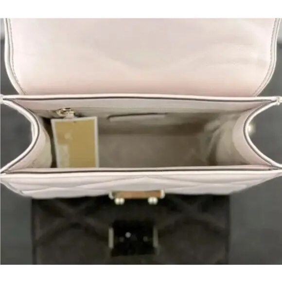 MICHAEL KORS SERENA MEDIUM FLAP CONVERTIBLE CROSSBODY SHOULDER BAG PURSE $628 - Picture 5 of 8